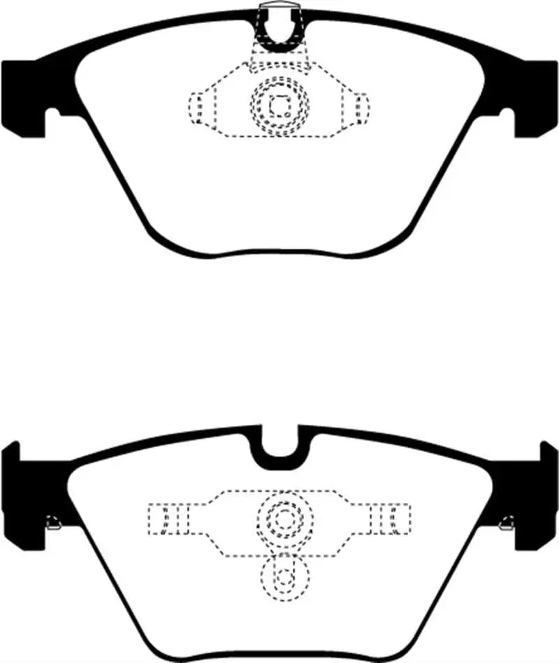 EBC 08-10 BMW M3 4.0 (E90) Yellowstuff Front Brake Pads 