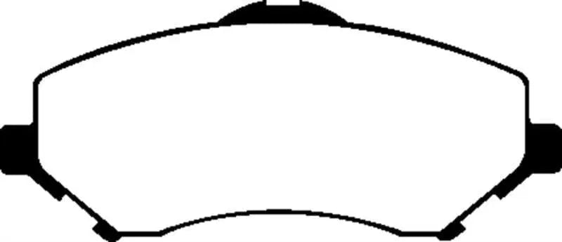 EBC 08-11 Chrysler Town & Country 3.3 Greenstuff Front Brake Pads 