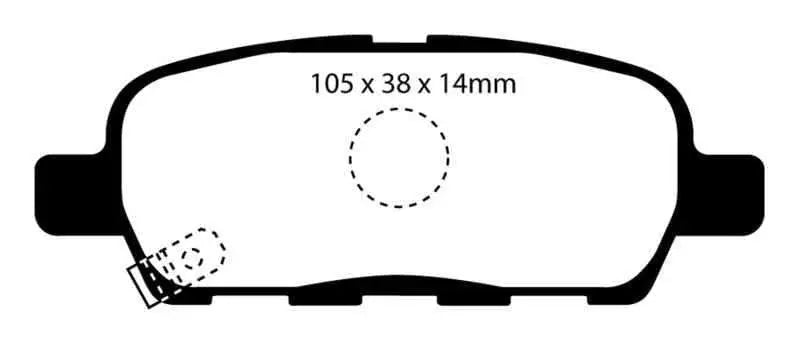 EBC BRAKES DP41955R