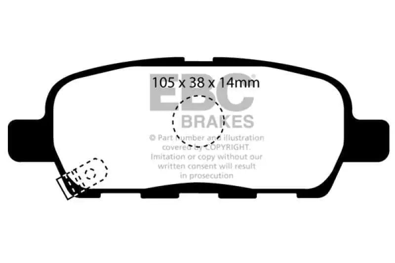 EBC BRAKES DP41955R