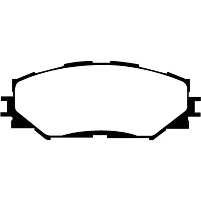 Automotive brake pad for Lexus HS250h HS250h front brake pads Greenstuff style