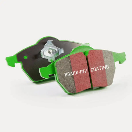 Green brake pads for Lexus HS250h front brake pads, part of the Greenstuff line