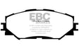Brake pad outline for Lexus HS250h front brake pads replacement part