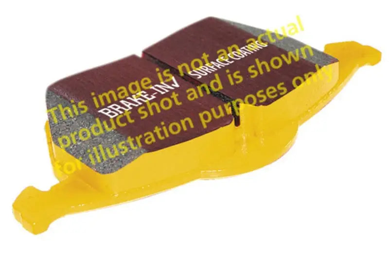 EBC 10 + Porsche Cayenne 3.6 Yellowstuff Front Brake Pads - Truck & Automotive