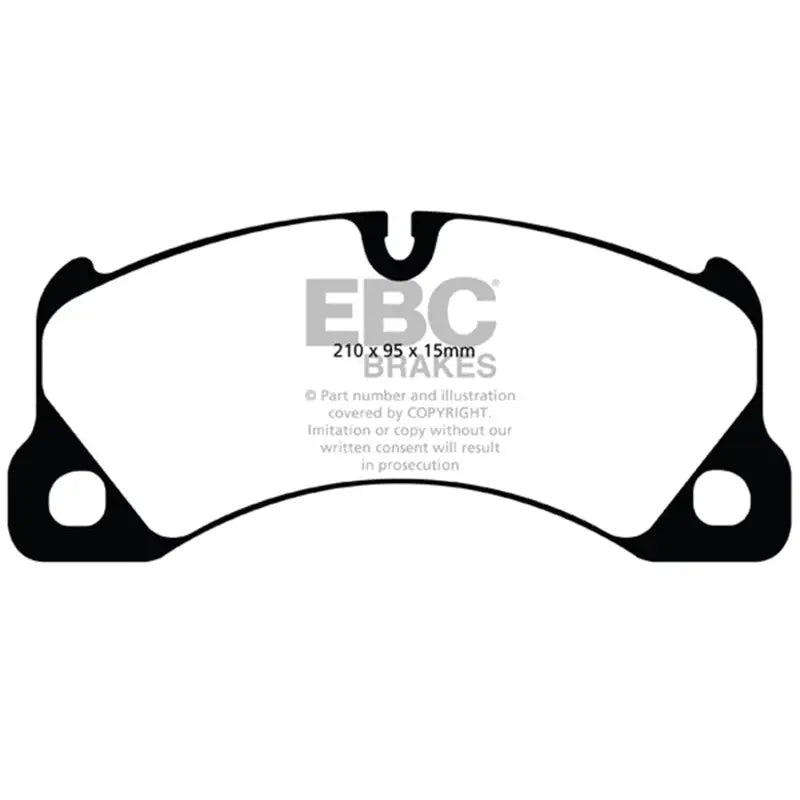 EBC DP31835C EBC 10+ Volkswagen Touareg 3.0 Supercharged Hybrid Redstuff Front Brake Pads