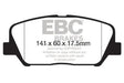 EBC 12-15 Hyundai Veloster 1.6 Turbo Yellowstuff Front Brake Pads 