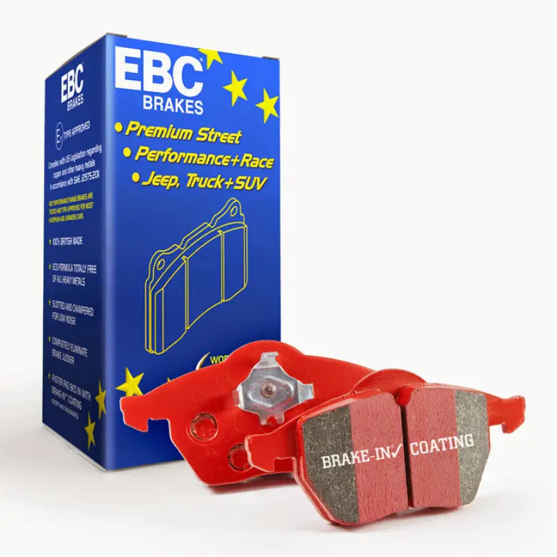 EBC 12 + Acura RDX 3.5 Redstuff Front Brake Pads - Truck & Automotive