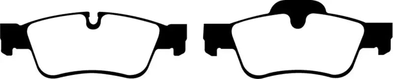 EBC 12 + Mercedes-Benz G63 AMG 5.5 Twin Turbo Redstuff Rear Brake Pads - Truck & Automotive