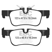 EBC UD1762 EBC 14+ BMW i3 Electric Ultimax2 Rear Brake Pads