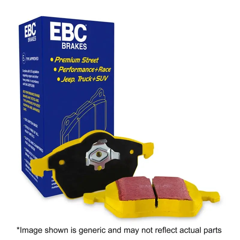 EBC 18 + WRX STI Yellowstuff Rear Brake Pads - Truck & Automotive
