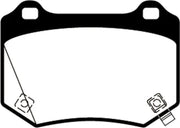 EBC 18 + WRX STI Yellowstuff Rear Brake Pads - Truck & Automotive