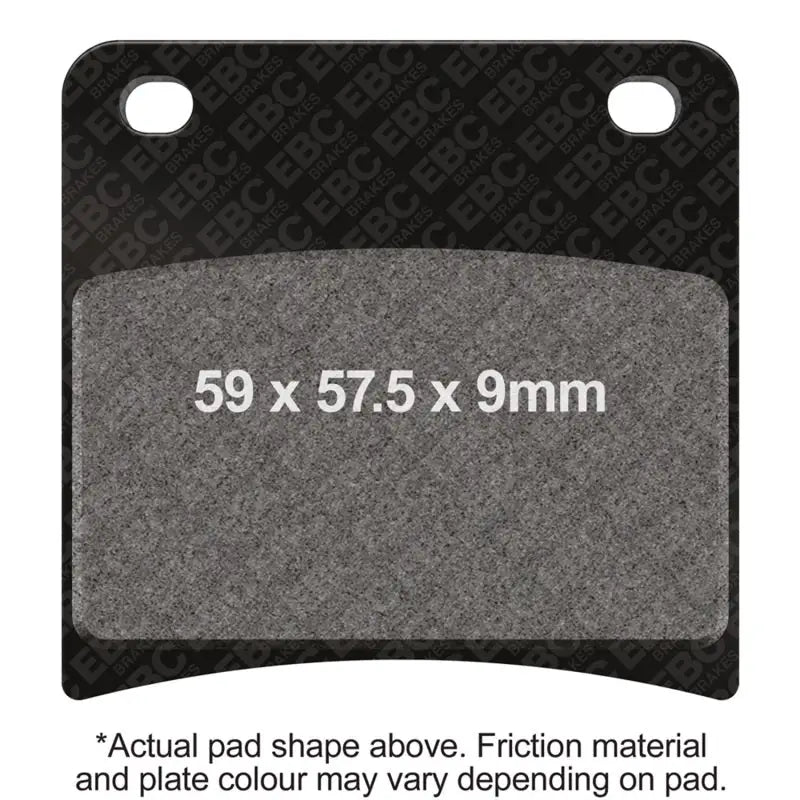 EBC Powersports FA146HH EBC 1988 Suzuki GSX 600 FJ Katana Front Left/Right Sintered HH/R Brake Pads