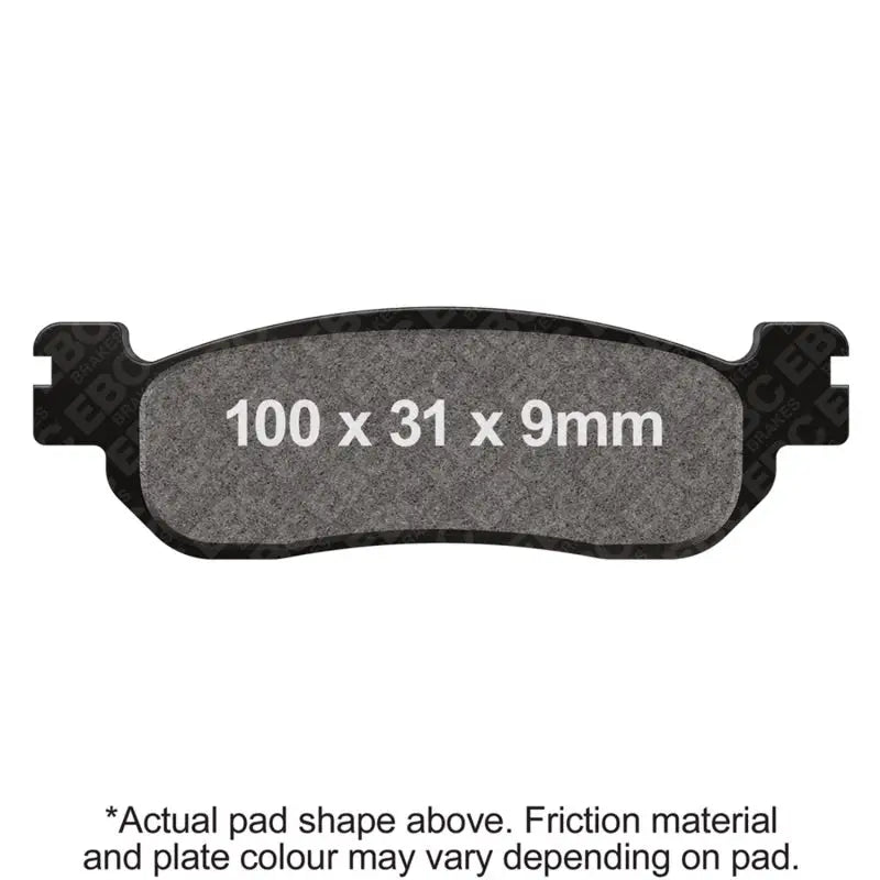 EBC Powersports FA275HH EBC 1999 Yamaha RXS 115 3HB8 Front Left Sintered HH/R Brake Pads