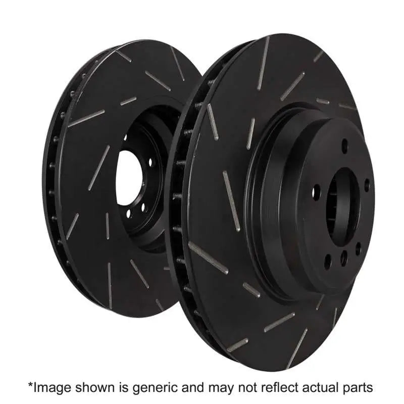 EBC 2014-2016 Chevrolet Corvette (C7) 6.2L Stingray USR Slotted Front Rotors 