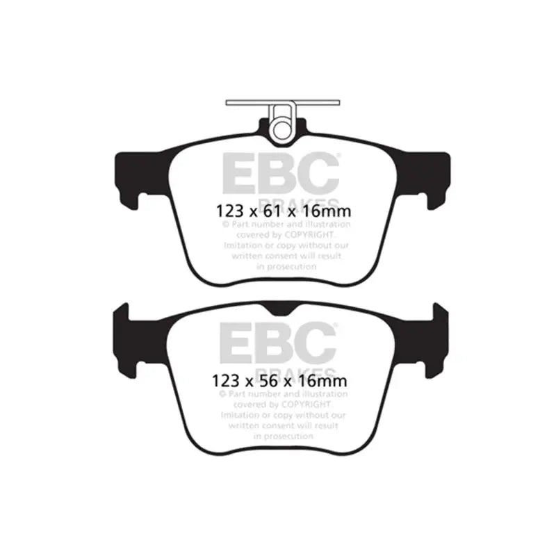 EBC DP52173NDX EBC 2014+ Audi S3 Bluestuff Rear Brake Pads