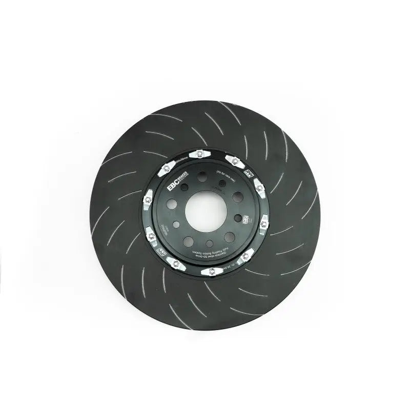 EBC SG7366 EBC 2016+ Dodge Charger SRT Hellcat 6.2 Supercharged SG Series One Piece Rear Cast Iron Rotor Set