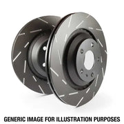 EBC EBC 2016+ Ford Focus RS 2.3T USR Sport Slotted Rear Rotors