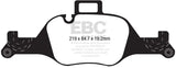 EBC 2017 + BMW 530 G30 Redstuff Front Brake Pads - Truck & Automotive