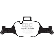 EBC 2017 + BMW 530 G30 Redstuff Front Brake Pads - Truck & Automotive