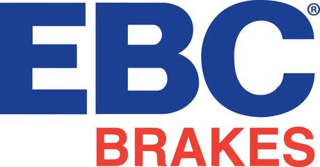 EBC Brakes logo on volkswagen golf mk7 USR slotted rear rotors for 2017+ model