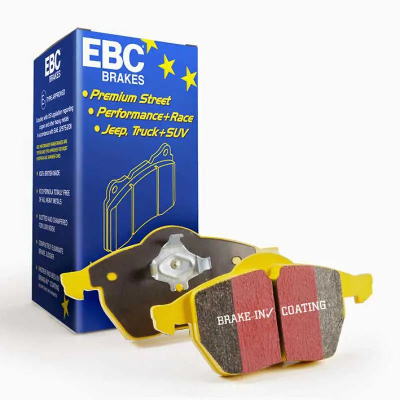 EBC 2018+ Audi A4 Allroad Quattro 2.0L Turbo Yellowstuff Front Brake Pads 
