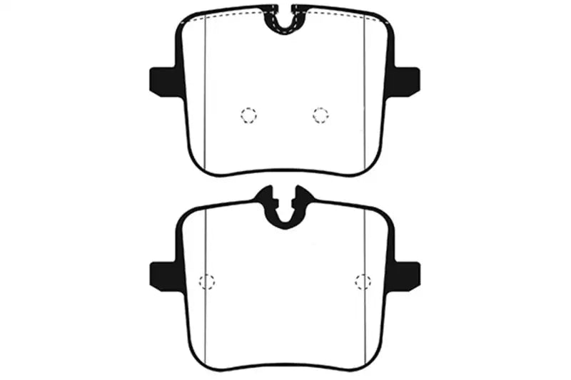 EBC 2018 + BMW M5 F90 Bluestuff Rear Brake Pads - Truck & Automotive
