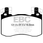 EBC DP52356NDX EBC 2019+ Genesis G70 2.0T Bluestuff Front Brake Pads