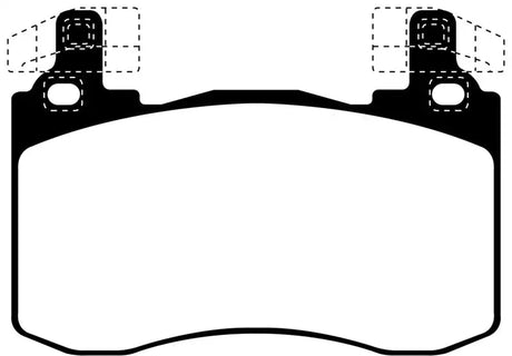 EBC 2019 + Genesis G70 2.0T Bluestuff Front Brake Pads - Truck & Automotive