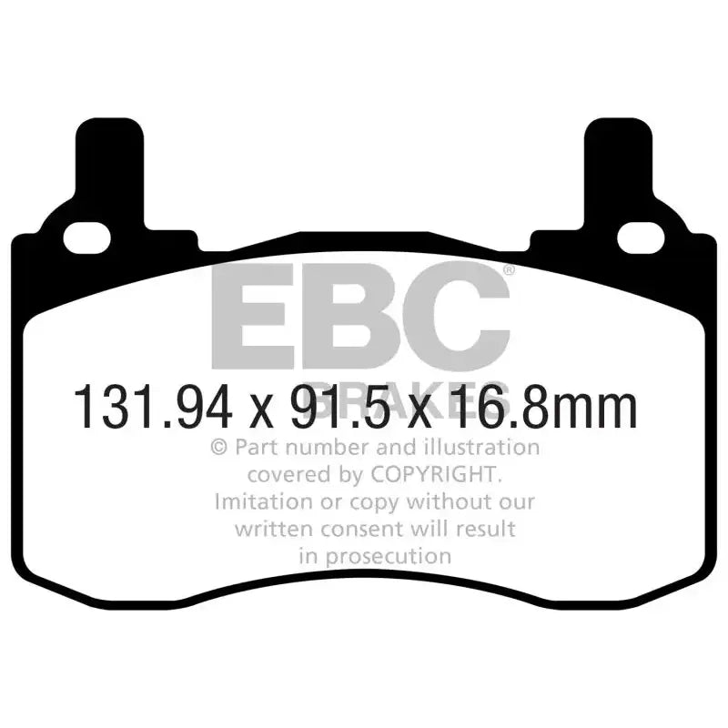 EBC 2019 + Genesis G70 2.0T Bluestuff Rear Brake Pads - Truck & Automotive