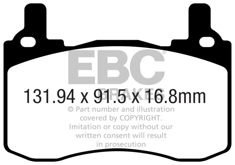 EBC 2019 + Genesis G70 2.0T Bluestuff Rear Brake Pads - Truck & Automotive