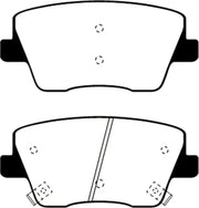 EBC 2019 + Hyundai Veloster (2nd Gen) Bluestuff Rear Brake Pads - Truck & Automotive
