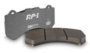 Two EBC RP-1 brake pads for Toyota GR Yaris rear performance stopping power