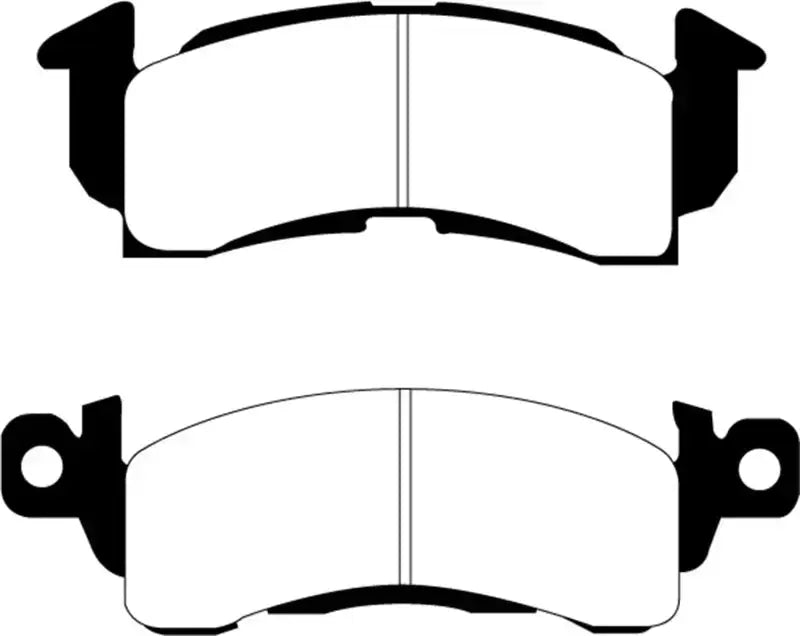 EBC 73-74 Buick Apollo 4.1 Yellowstuff Front Brake Pads - Truck & Automotive