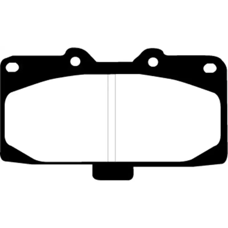 EBC 89-95 Nissan Skyline (R32) 2.6 Twin Turbo GT-R Redstuff Front Brake Pads - Truck & Automotive