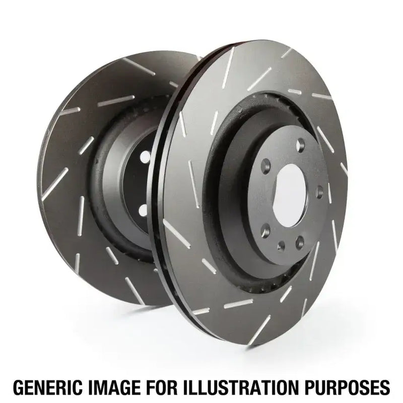 EBC 90-94 Mazda Miata MX5 1.6 USR Slotted Front Rotors - USR418