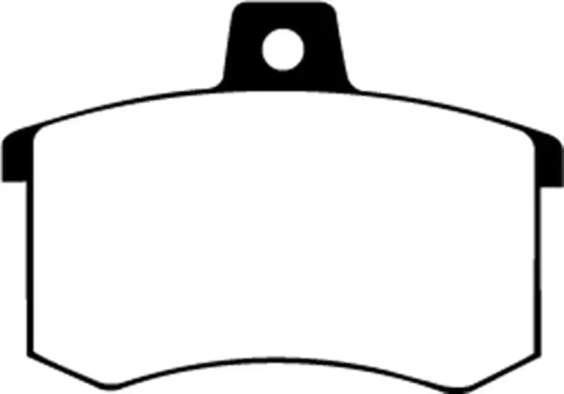 EBC 91-95 Alfa Romeo 164 2.0 Turbo Redstuff Rear Brake Pads - Truck & Automotive