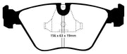 EBC 92-95 BMW M3 3.0 (E36) Bluestuff Front Brake Pads - DP5689NDX