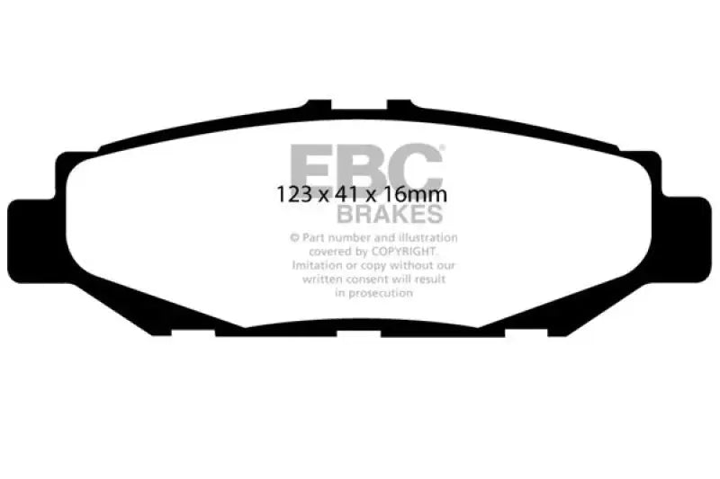 EBC 93-97 Lexus GS300 3.0 Redstuff Rear Brake Pads - Truck & Automotive