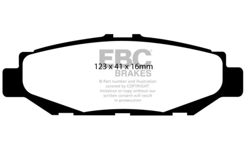 EBC 93-97 Lexus GS300 3.0 Redstuff Rear Brake Pads - Truck & Automotive