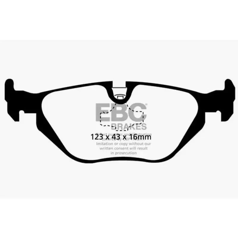 EBC 96-98 BMW Z3 1.9 Redstuff Rear Brake Pads - DP31079C