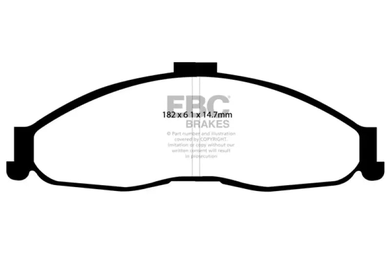 EBC 98-02 Chevrolet Camaro (4th Gen) 3.8 Bluestuff Front Brake Pads - Truck & Automotive