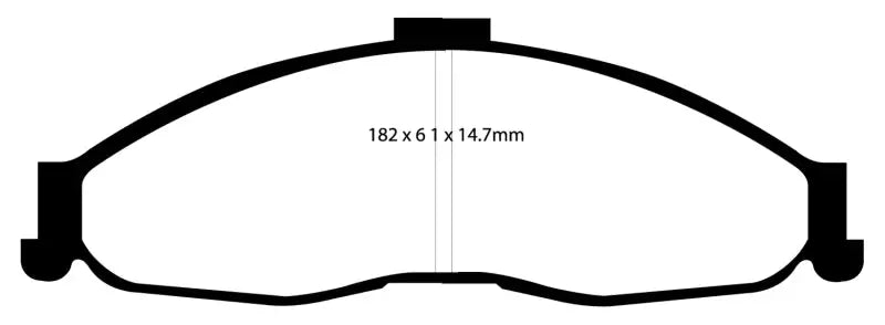 EBC 98-02 Chevrolet Camaro (4th Gen) 3.8 Bluestuff Front Brake Pads - Truck & Automotive