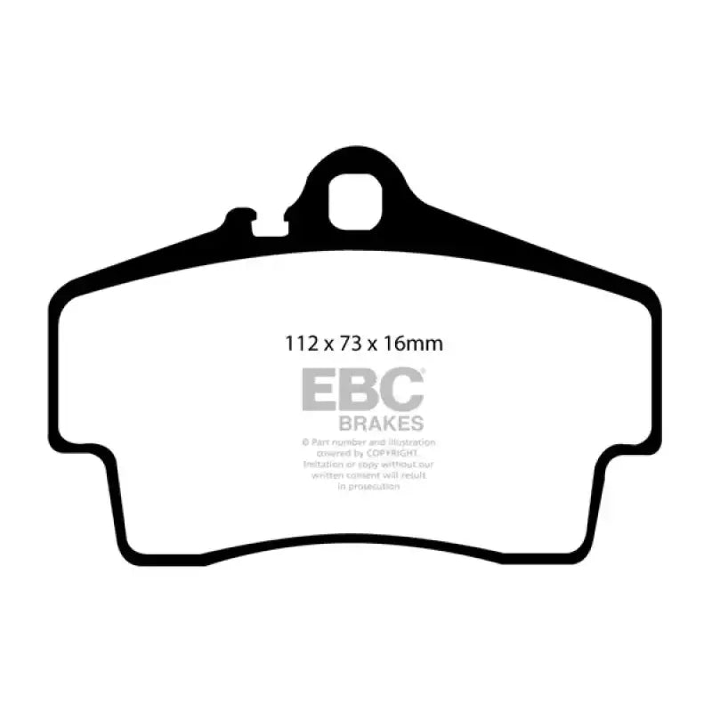 EBC 98-05 Porsche 911 (996) (Cast Iron Rotor only) 3.4 Carrera 2 Bluestuff Rear Brake Pads - Truck & Automotive