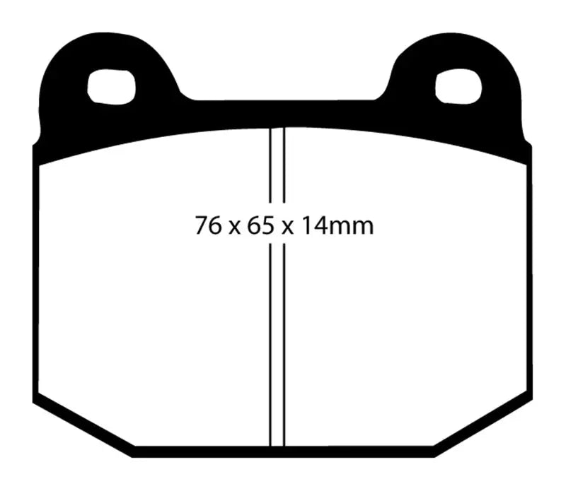 EBC 99-03 Mitsubishi Lancer Evolution 2.0 Turbo Bluestuff Rear Brake Pads - Truck & Automotive