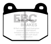 EBC 99-03 Mitsubishi Lancer Evolution 2.0 Turbo Bluestuff Rear Brake Pads - Truck & Automotive