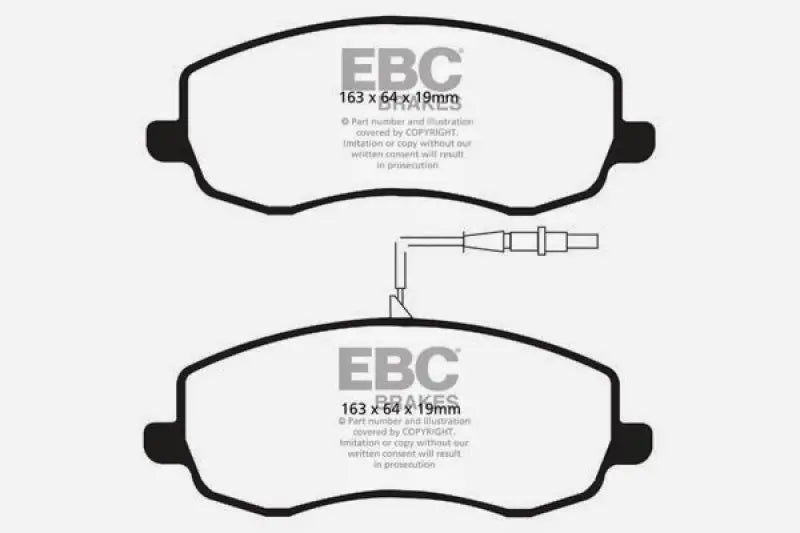 EBC AP Racing Caliper CP7040 (AP Pad CP7040D54) Bluestuff Brake Pads - Truck & Automotive