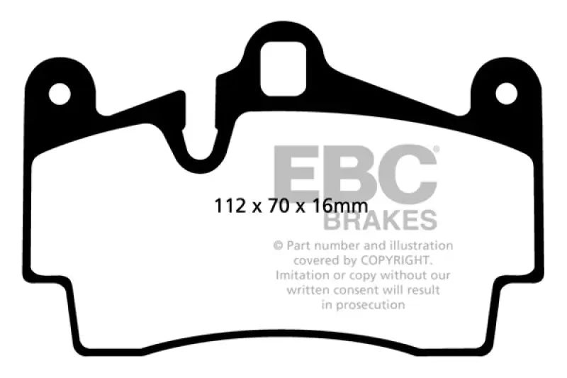 EBC Brakes Bluestuff Street and Track Day Brake Pads - Truck & Automotive