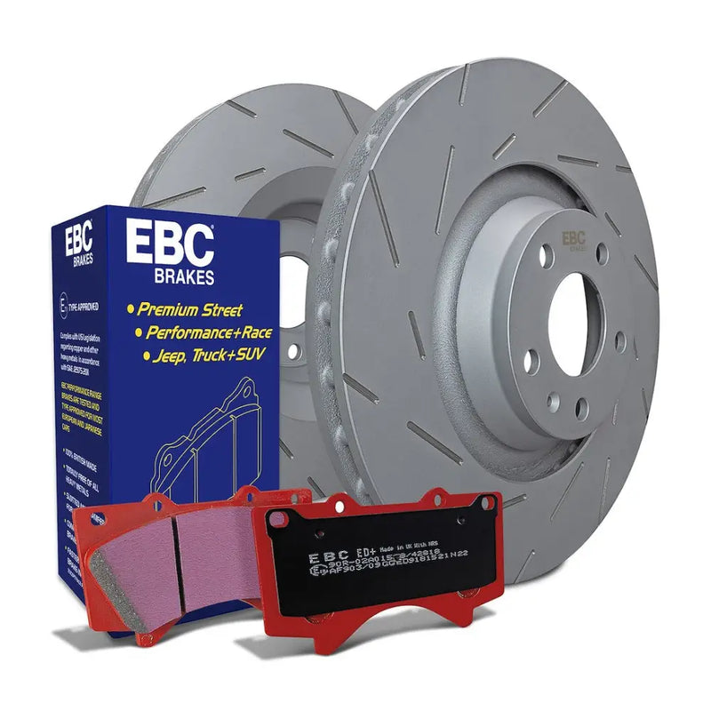 EBC Brakes Geomet Anti Rust Coating Brake Kit S15KR1035 - S15 Kits Extra Duty Usr Rotors