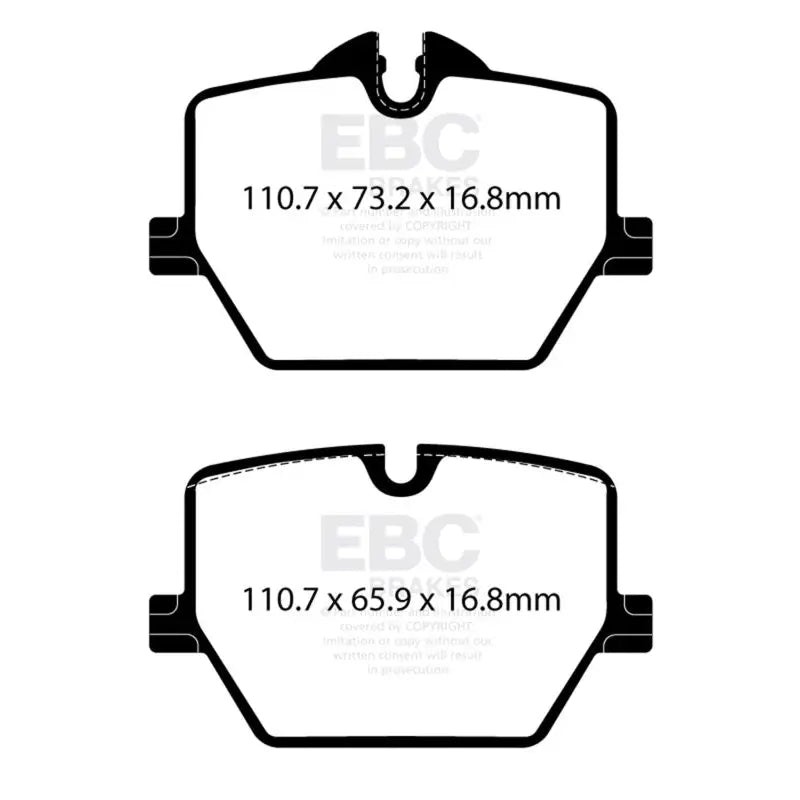 EBC DP52415NDX EBC 2021+ BMW G20 3-Series Bluestuff Front Brake Pads