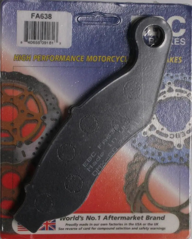 Brake Pads Fa638 Organic